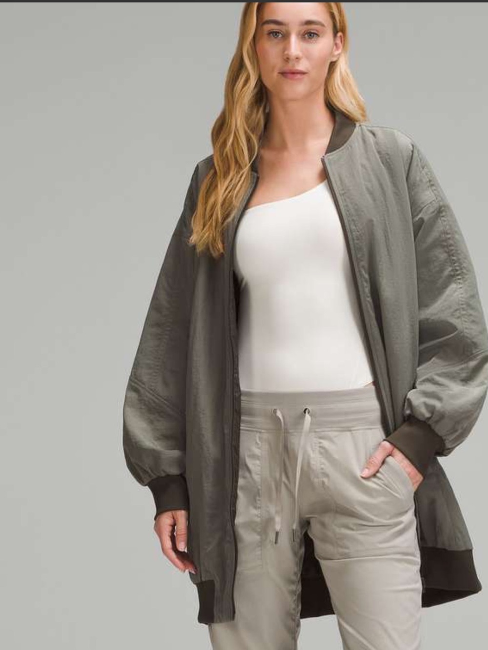 Lulu long length Jacket